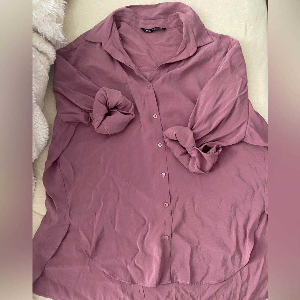 Oversized ZARA button up